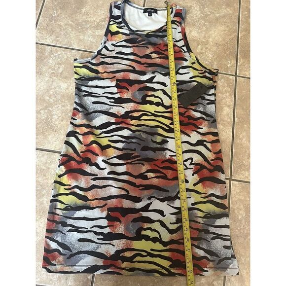 NWT Ed Hardy XL Printed Mini Dress Or Tunic Stretch - Picture 6 of 8